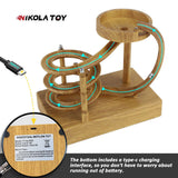 Nikola Toy Electromagnetic Acceleration Perpetual Motion Machine, view 2