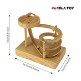 Nikola Toy Electromagnetic Acceleration Perpetual Motion Machine, view 4