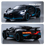 Nikola Toy 1/32 Bugatti DIVO Model Car, view 4