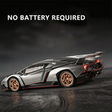 Nikola Toy Alloy 1/22 Lamborghini Poison Model Car, view 3