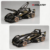 Nikola Toy Alloy 1/22 Lamborghini V12 GT Model Car, view 3