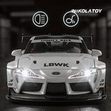Nikola Toy Alloy 1/22 Toyota Supra Model Car, view 6