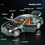 Nikola Toy Alloy 1/24 Bentley Continental Model Car, view 4