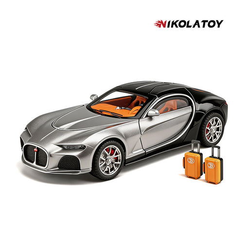 Nikola Toy Alloy 1/24 Bugatti Atlantic Model Car