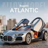Nikola Toy Alloy 1/24 Bugatti Atlantic Model Car, view 5