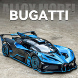 Nikola Toy Alloy 1/24 Bugatti Bolide Model Car, view 3