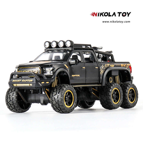 Nikola Toy Alloy 1/28 Ford Raptor F150 Model Car
