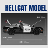 Nikola Toy Alloy 1/32 Dodge Hellcat SRT Model Car, view 2