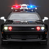 Nikola Toy Alloy 1/32 Dodge Hellcat SRT Model Car, view 3