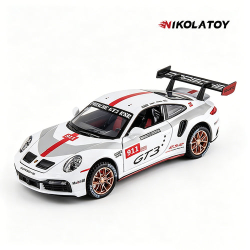 Nikola Toy Alloy 1/32 Porsche 911 Track Edition Model Car