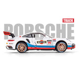 Nikola Toy Alloy 1/32 Porsche 911 Track Edition Model Car, view 2