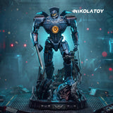 Nikola Toy Pacific Rim Gipsy Danger P15 Mechanical Action LED Illuminated Figure Statue, view 6