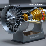 Nikola Toy Premium TR900 Turbofan Engine Model(26CM), view 3