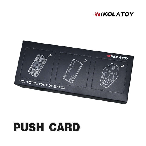Nikola Toy Push Card Fidgets Toy Poking Lottery - 3Pack