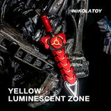 Nikola Toy Rattlesnake Sword Red Black Luminous Version, view 2