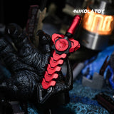 Nikola Toy Rattlesnake Sword Red Black Luminous Version, view 3