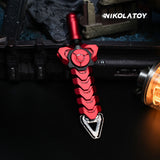 Nikola Toy Rattlesnake Sword Red Black Luminous Version, view 5