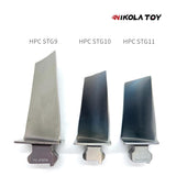 Nikola Toy Turbojet Engine HPC Blade Ornament, view 6