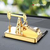Nikola Toy Solar Powered Car Mounted Aromatherapy Decoration - Pumping Unit, view 2