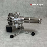 Nikola Toy Stirling Engine - Gatling HMG, view 3