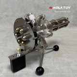 Nikola Toy Stirling Engine - Gatling HMG, view 6