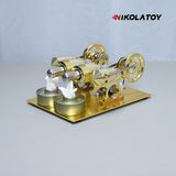 Nikola Toy Stirling Engine - Golden Crab, view 2