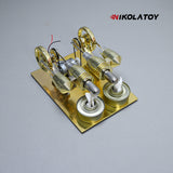 Nikola Toy Stirling Engine - Golden Crab, view 4