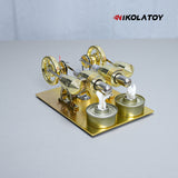 Nikola Toy Stirling Engine - Golden Crab, view 5