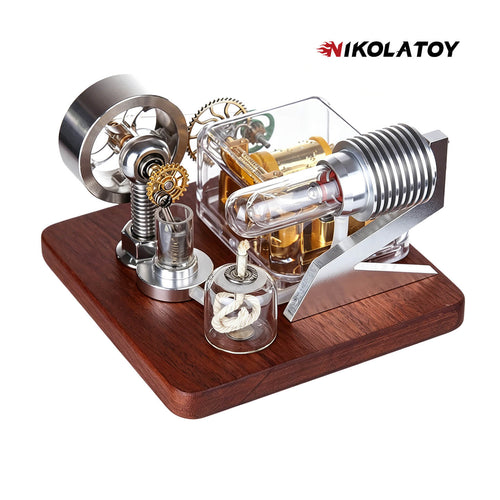 Nikola Toy Stirling Engine Music Box