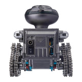Nikola Toy TECHING 160PCS Metal Remote Control Tank Robot Building Kits Bluetooth Speaker, view 3