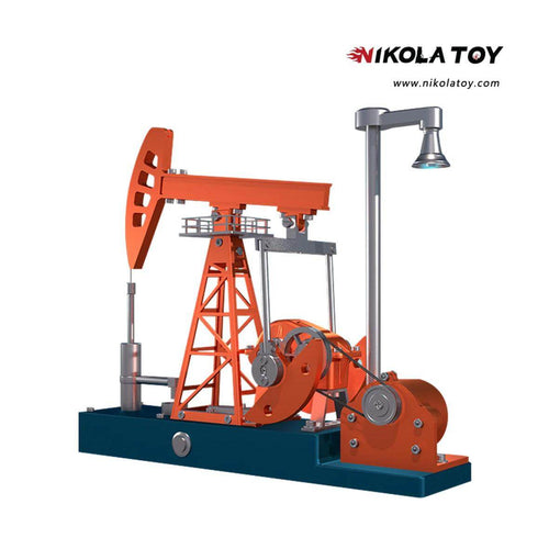 Nikola Toy TECHING 3D Metal Pumping Unit Model DIY Assembly Model Kits 219pcs