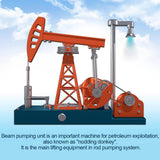 Nikola Toy TECHING 3D Metal Pumping Unit Model DIY Assembly Model Kits 219pcs, view 4