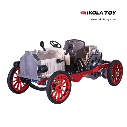 Nikola Toy TECHING Assembly Vintage Classic Car Metal Mechanical Model Toy With Electric Engine 310+pcs