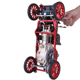 Nikola Toy TECHING Assembly Vintage Classic Car Metal Mechanical Model Toy With Electric Engine 310+pcs, view 5