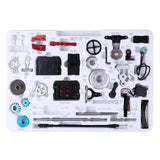 Nikola Toy TECHING Assembly Vintage Classic Car Metal Mechanical Model Toy With Electric Engine 310+pcs, view 6