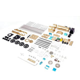 Nikola Toy TECHING Engine Steam Train Model With Pathway Full Aluminum Alloy Model Kits, view 3