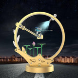 Nikola Toy TECHING Flying Dragonfly Kinetic Sculpture 3D Metal Model DIY Kits, view 6