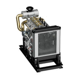 Nikola Toy TECHING Workable Mini Diesel 4-Cylinder Engine Metal Model DIY Kits, view 3