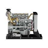 Nikola Toy TECHING Workable Mini Diesel 4-Cylinder Engine Metal Model DIY Kits, view 5