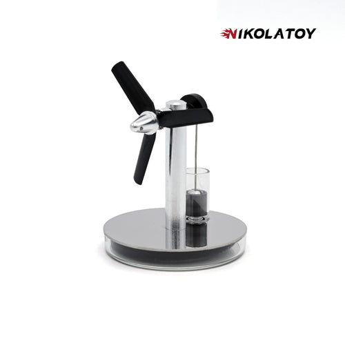 Nikola Toy Temperature Difference Stirling Engine Propeller Mirror Cup Cover
