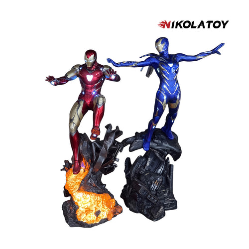 Nikola Toy The Avengers 1/4 Scale Mark 85 & Mark 49 Rescue Full-Body Figurine Set