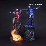 Nikola Toy The Avengers 1/4 Scale Mark 85 & Mark 49 Rescue Full-Body Figurine Set, view 2