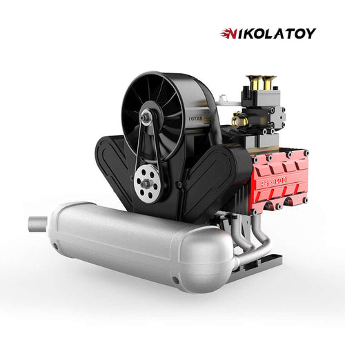 Nikola Toy TOYAN 14cc Horizontally Opposed 4-Stroke Nitro Model DIY Engine Kits