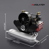 Nikola Toy TOYAN 14cc Horizontally Opposed 4-Stroke Nitro Model DIY Engine Kits, view 2