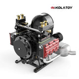 Nikola Toy TOYAN 14cc Horizontally Opposed 4-Stroke Nitro Model DIY Engine Kits, view 4