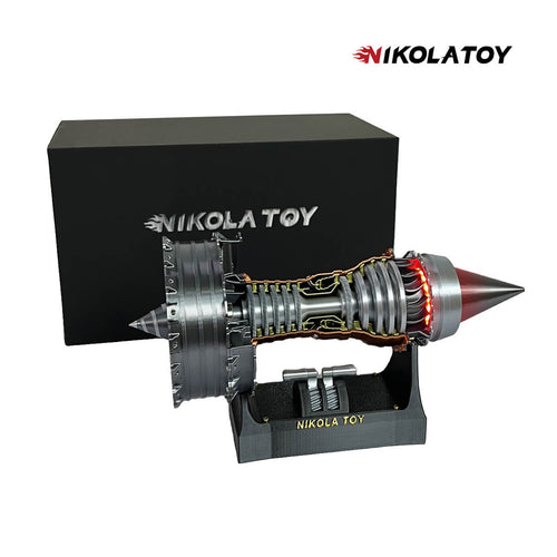 Nikola Toy Gift Box Limited Edition!! TR900 Turbofan Engine Model (24cm / 10in)