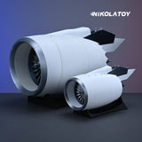 Nikola Toy TR900 Turbofan Engine Model - Full Version, view 3