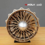 Nikola Toy WS-15 Fighter Turbofan Engine Model DIY Assembly Kits 150+ PCS, view 3