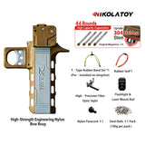 Nikola Toy Xiuzong‑V5 Tactical Auto‑Loading Full Metal High‑Velocity Slingshot, view 2
