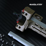 Nikola Toy Xiuzong‑V5 Tactical Auto‑Loading Full Metal High‑Velocity Slingshot, view 6